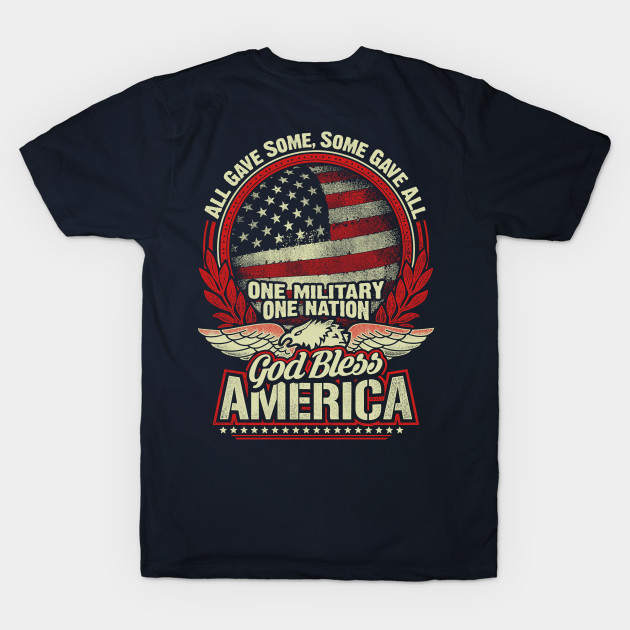 Veteran God Bless America Shirt by Kibria1991